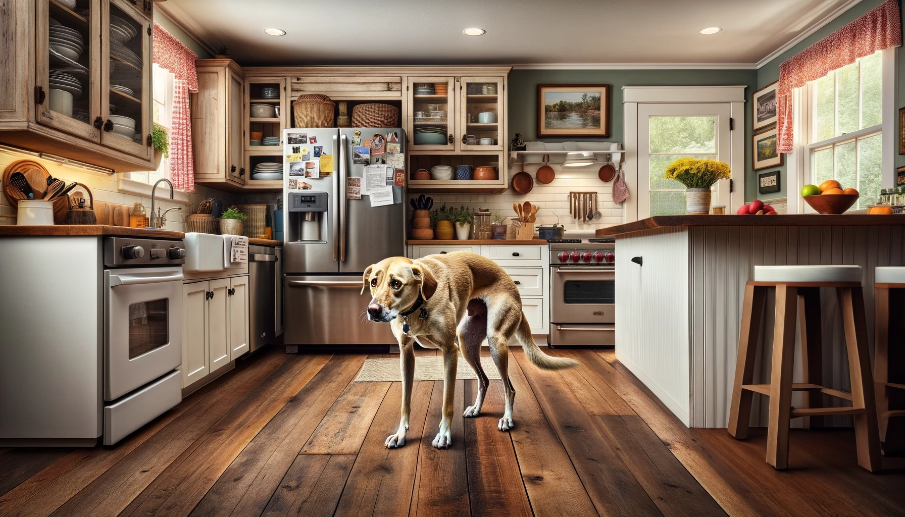 Dog Suddenly Scared of Something in House What's Going On?